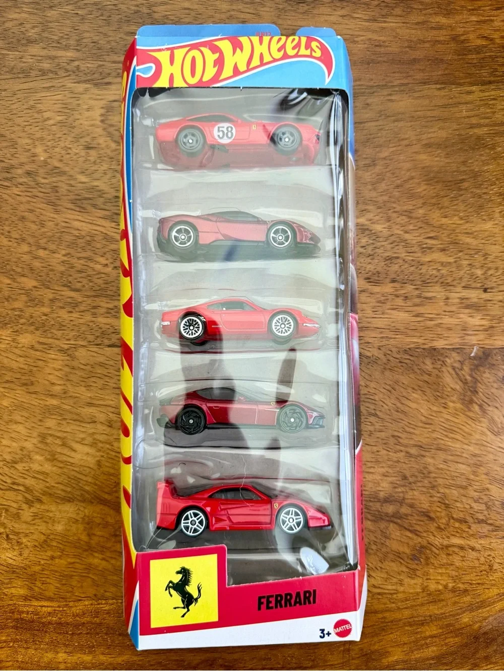 Hot Wheels Ferrari 5-Pack